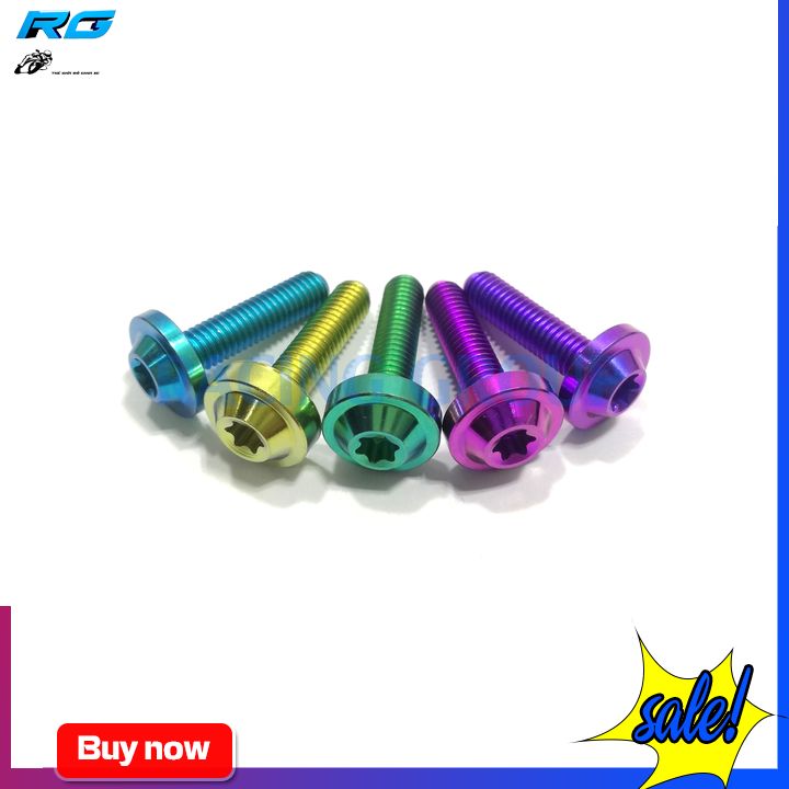 [HCM]Ốc 5li20 GR5 Đầu Dù Gắn Xe Máy Cực Chất (Giá 1 Con)