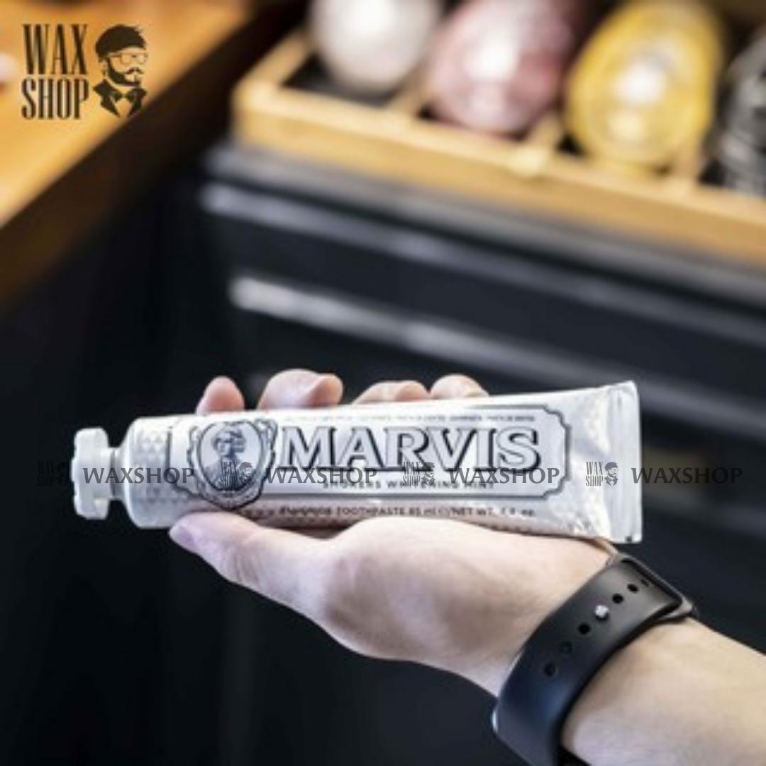 Kem Đánh Răng Classic Strong Mint - Marvis (Italia)  [NỘI ĐỊA Ý]  Giúp Làm Trắng Răng, Đánh Bật Mảng Bám.