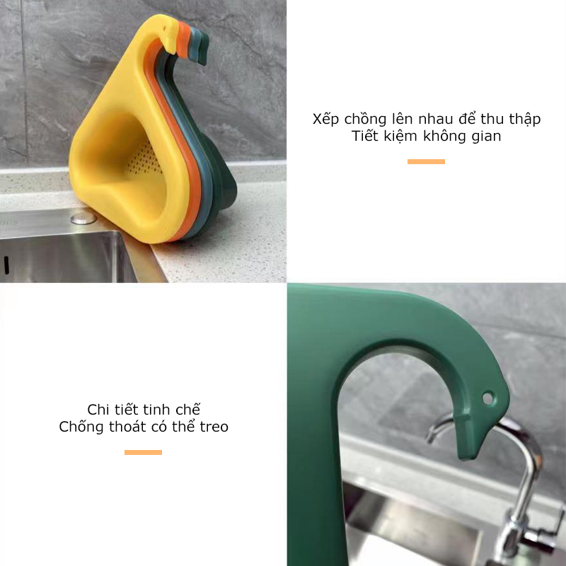 PP Material Convenient Multi-Purpose Trash Strainer Basket