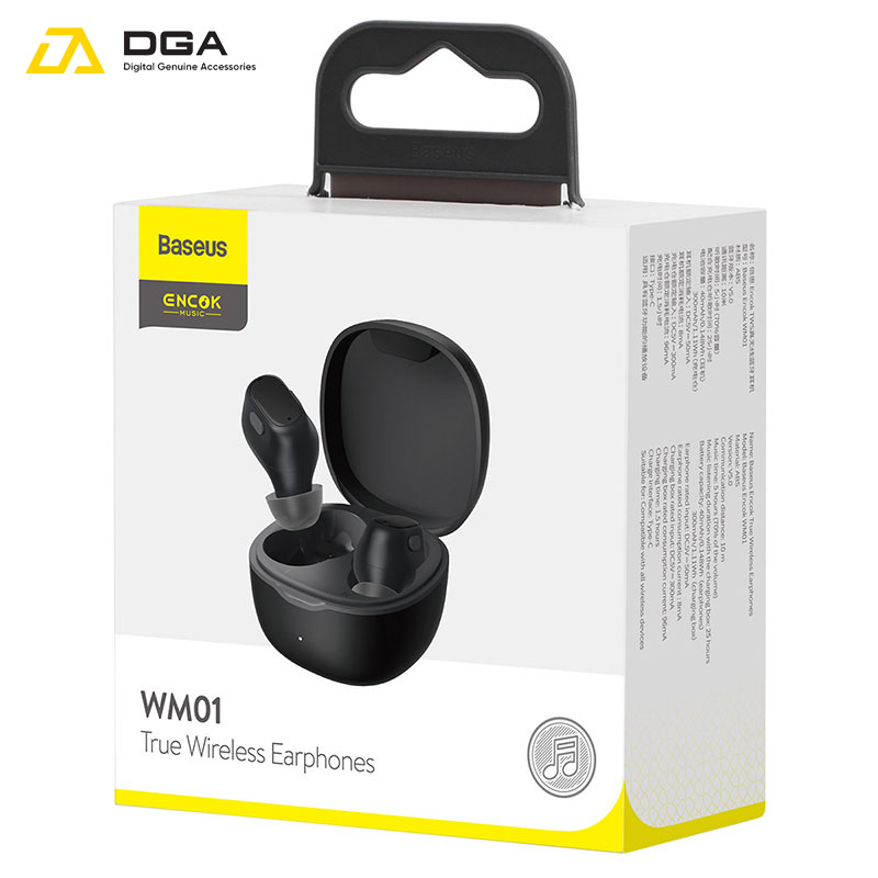 Tai nghe Bluetooth Baseus Encok True Wireless Earphones WM01