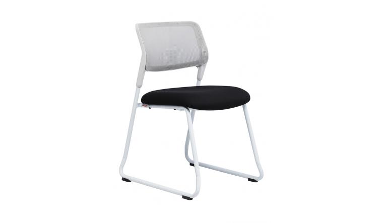 Ghế văn phòng - Chân quỳ - vải lưng - Ghế nhân viên - Nội thất QĐ - 3017 giá rẻ