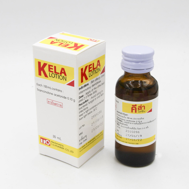 Kela Lotion viêm lỗ chân lông Thái Lan