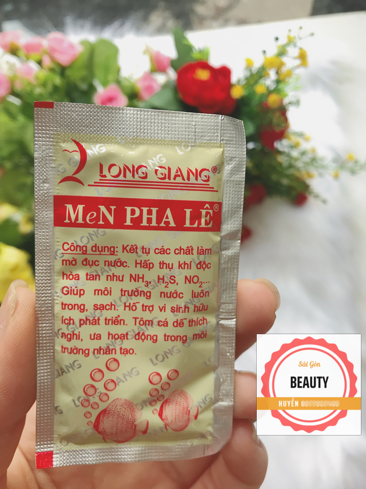 3 Gói Men Vi Sinh Pha Lê Cho Hồ Cá Cảnh, Hồ Thủy Sinh