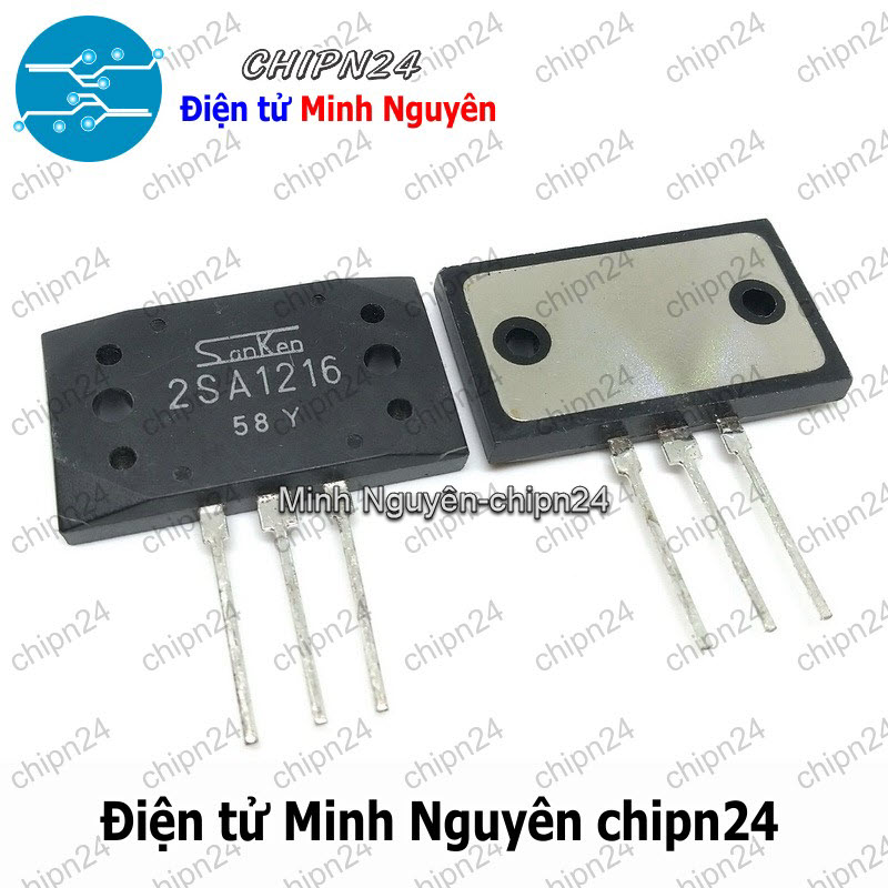 [1 con] Transistor A1216 MT-200 PNP 17A 180V (Sò Sanken) (2SA1216 1216) - HH005519
