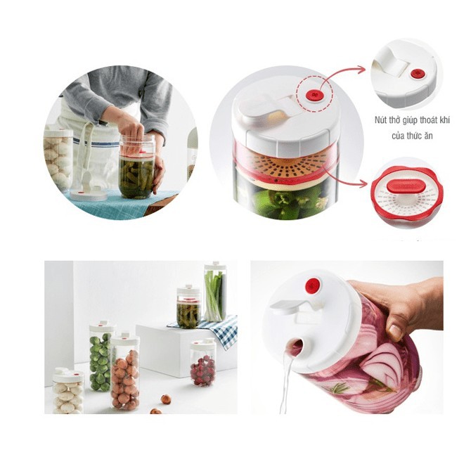 Hũ Muối Dưa Cà 2.1l LockNLock INL413