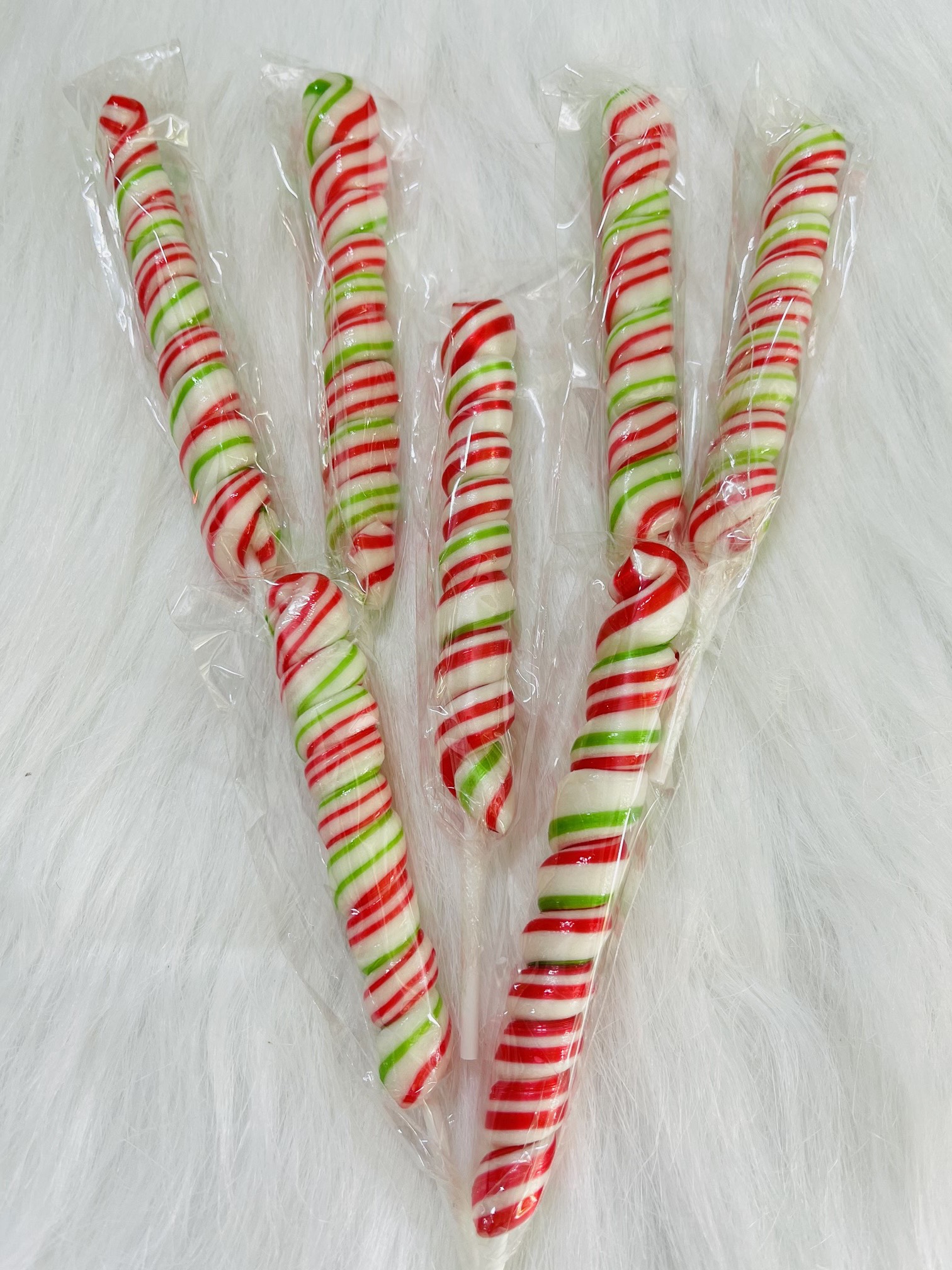 [HCM]1 Que Kẹo Cứng Hình Xoắn Tuổi Thơ