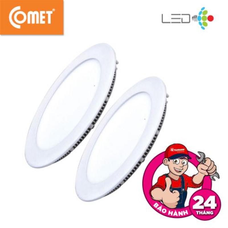 Bộ 2 Cái: Đèn Led Âm Trần Siêu Mỏng TRÒN Fighter Comet 18W CD01F018