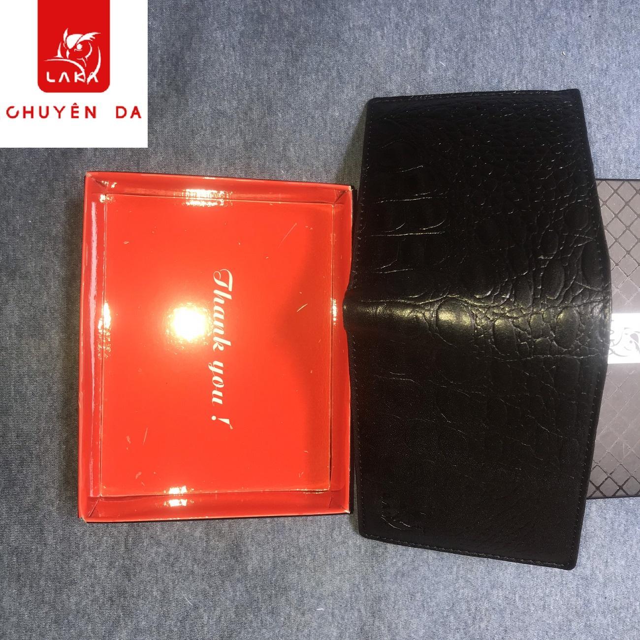 Ví Da Và Thắt Lưng Nam Da Bò Thật 100% Vân Cá Sấu LaKa
