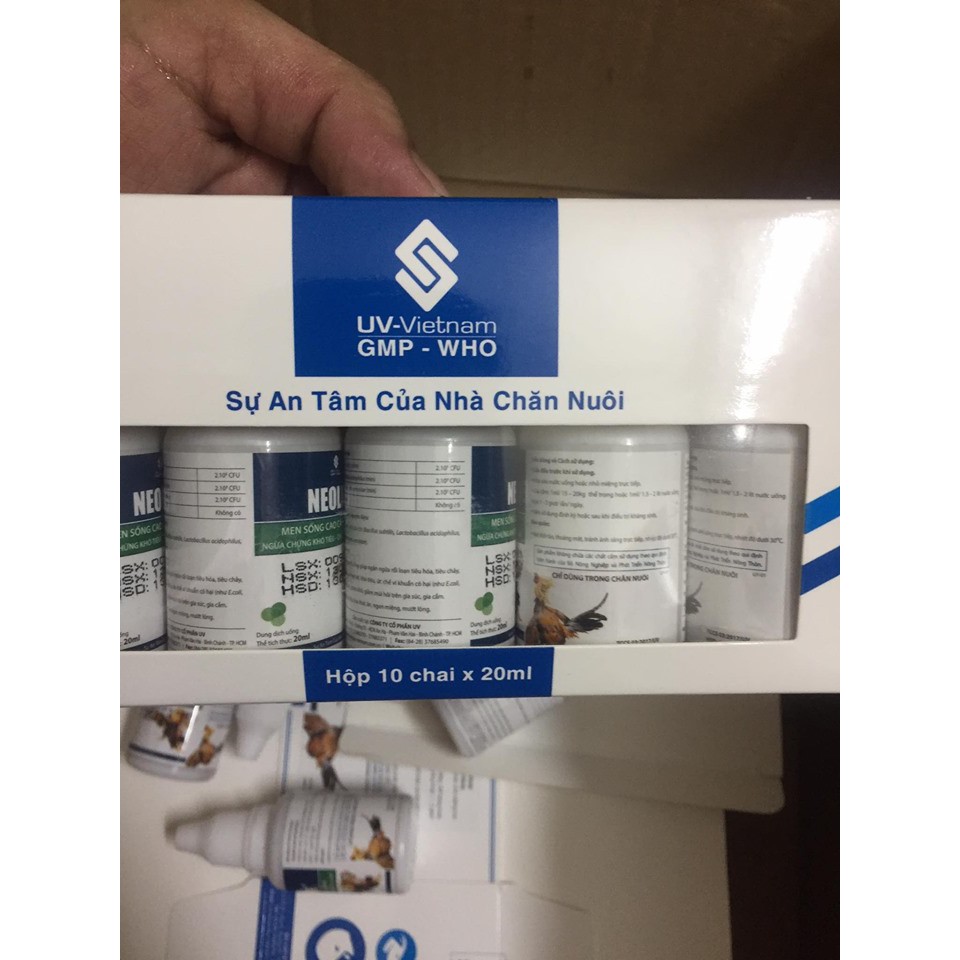 Combo 5 Chai NEOLIFE - MEN SỐNG CAO CẤP CHO GÀ ĐÁ