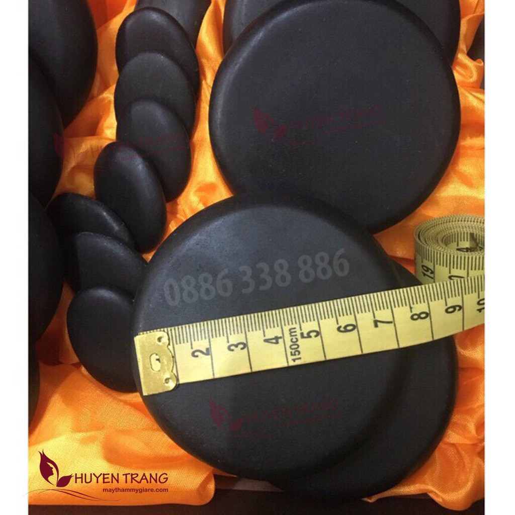 Đá Nóng Massage Cho SPa Bộ 16 Viên