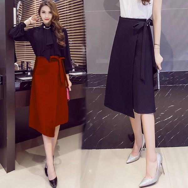[HCM]Chân váy chữ A thắt nơ