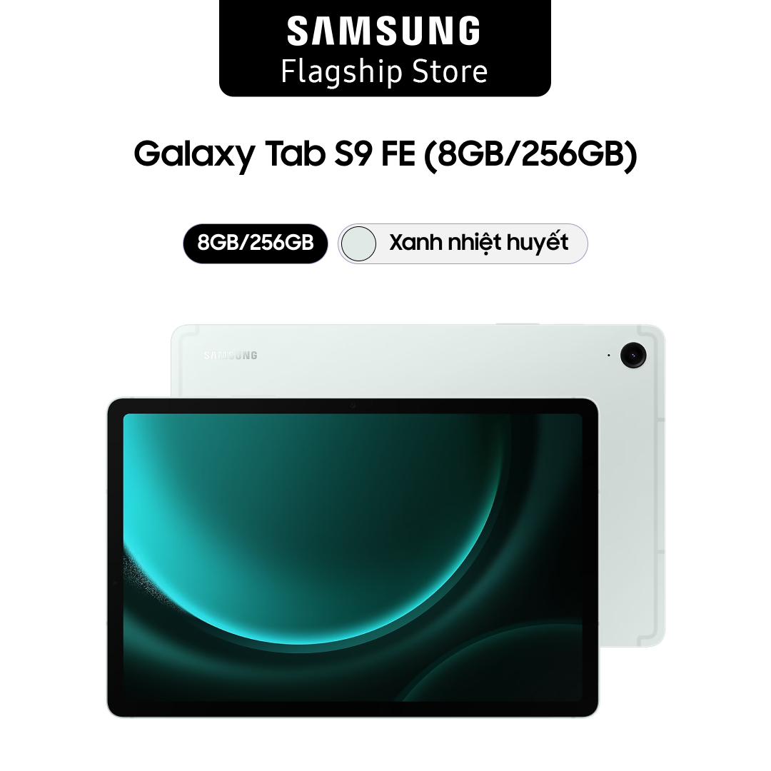 Máy tính bảng samsung galaxy tab s9 fe wifi 8gb/256gb