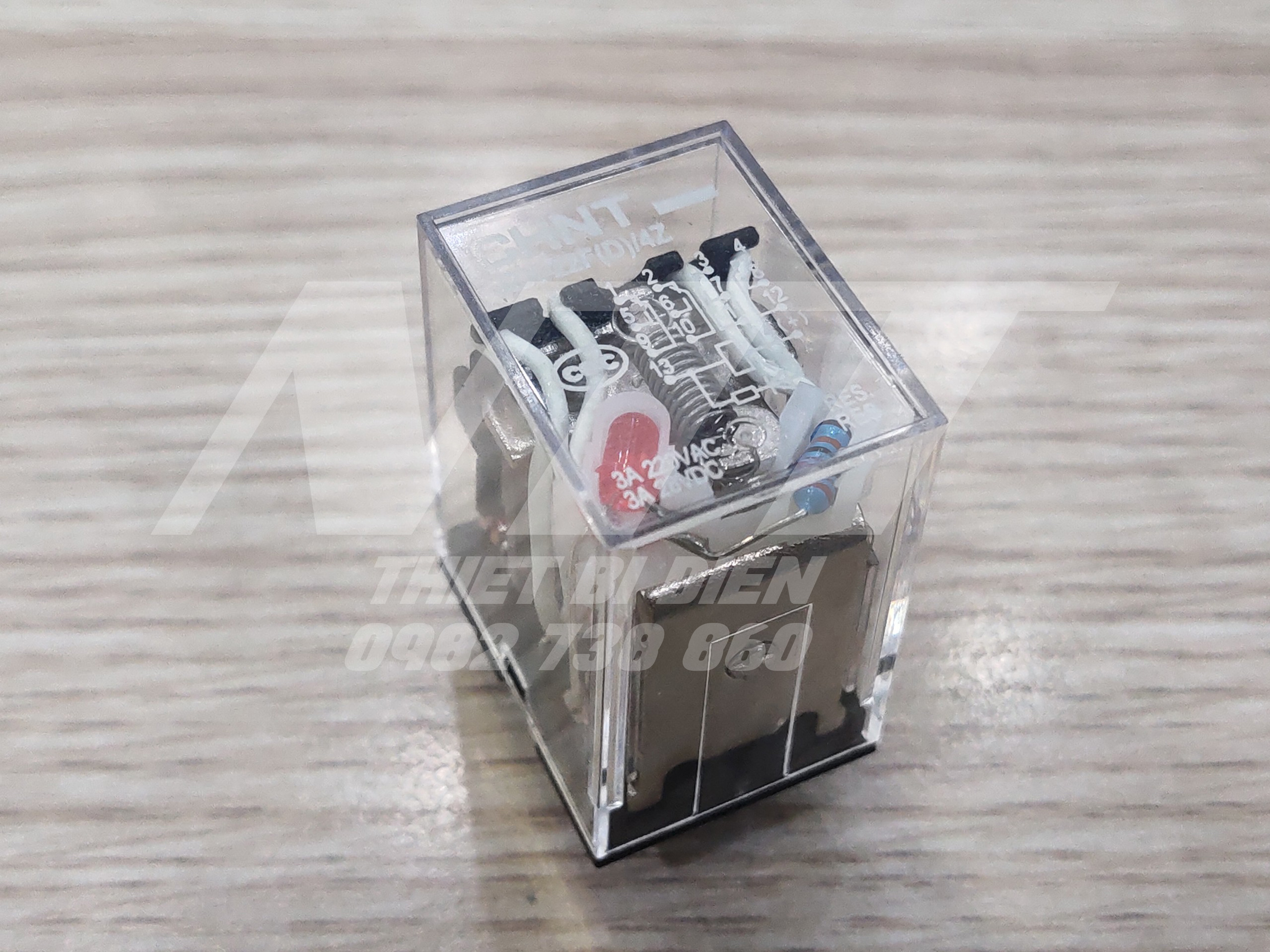 Relay kiếng 14 chân dẹp nhỏ jzx-22fd chint