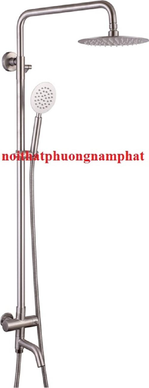 [NƯỚC MẠNH] Bộ Sen Cây Tắm Đứng Lạnh INOX 304 N1000 Fotar DÙNG CHO NƯỚC LẠNH NHÀ ĐI 1 ĐƯỜNG NƯỚC ÂM TƯỜNG