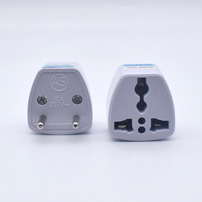 3-pin to 2-pin plug