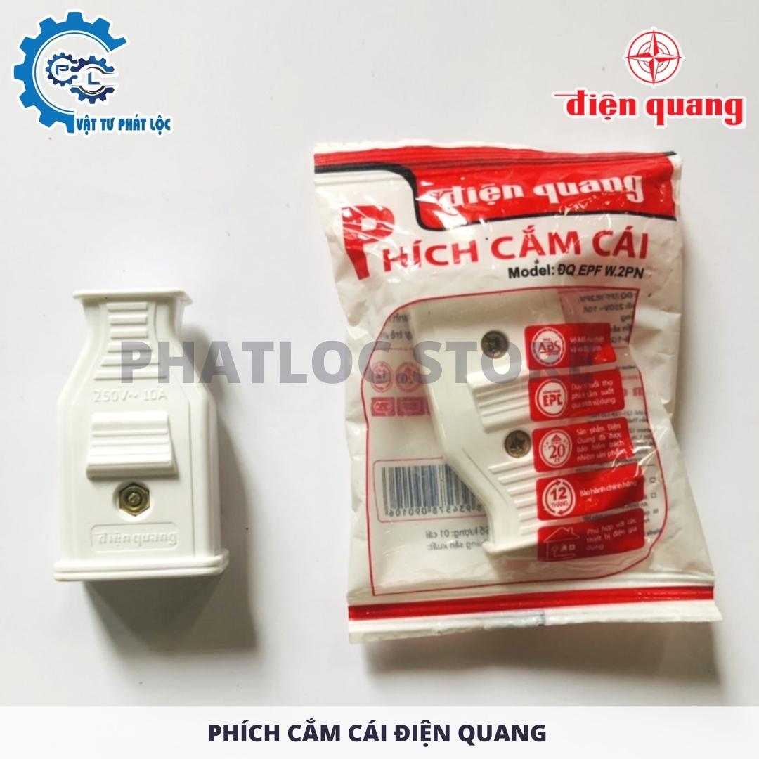 Phích cắm điện, phích nối âm - Điện Quang