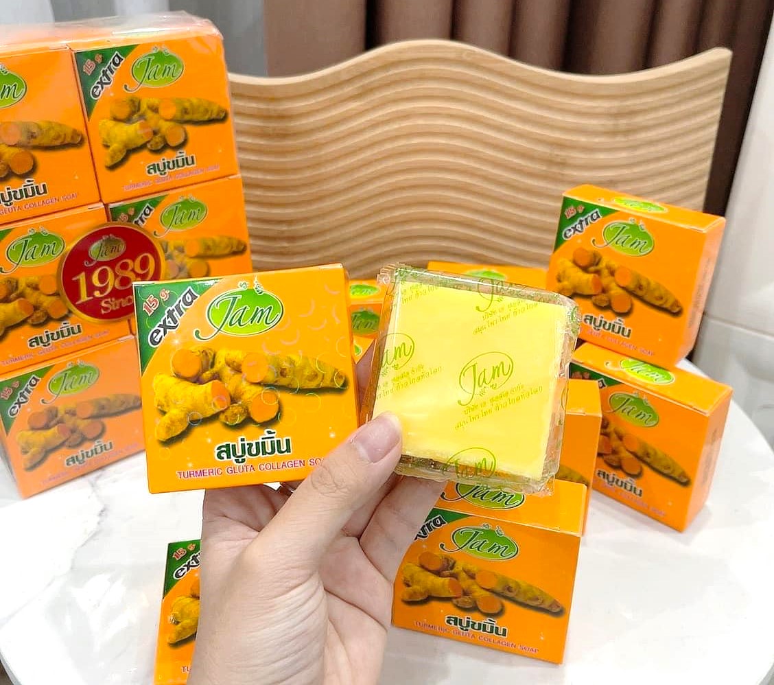 [Chính Hãng] Lố 12 Cục Xà Phòng Jam Thái Lan