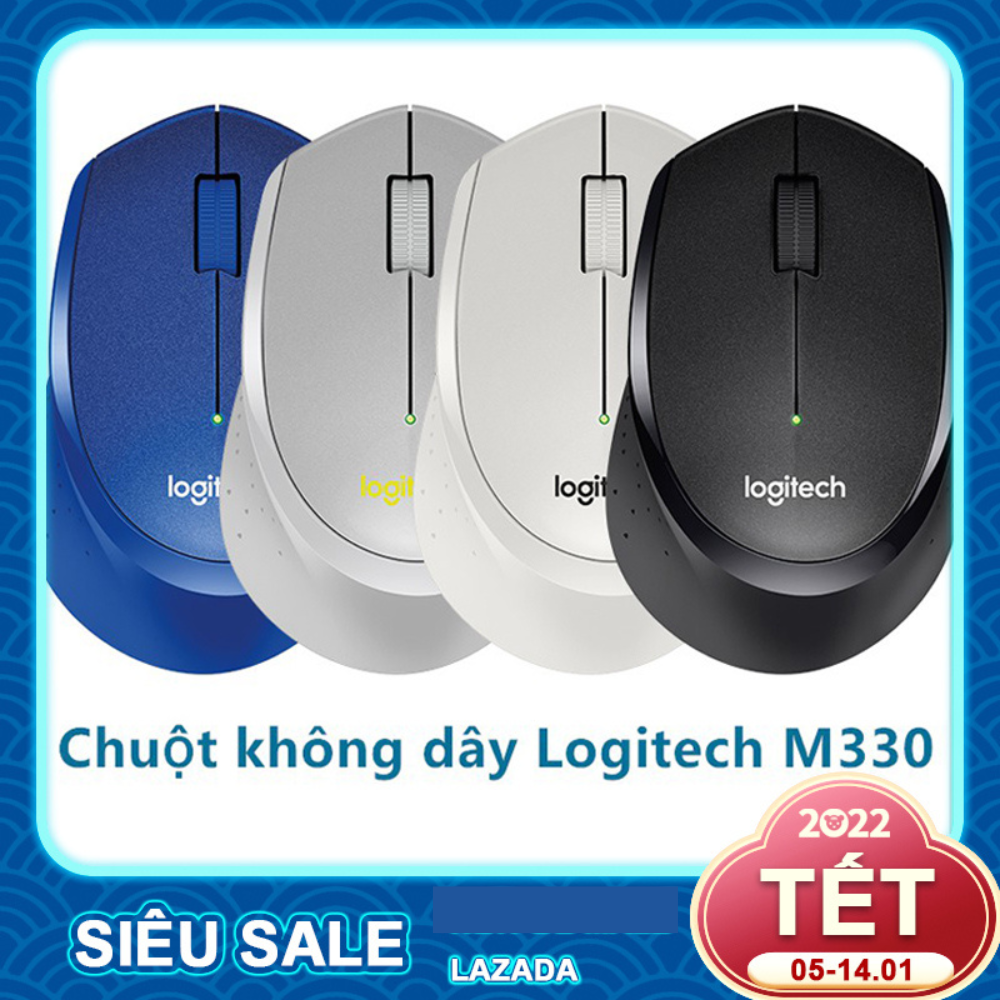 Chuột Không Dây Logitech M330 Silent Plus - Logitech M330 Silent Plus Wireless Mouse