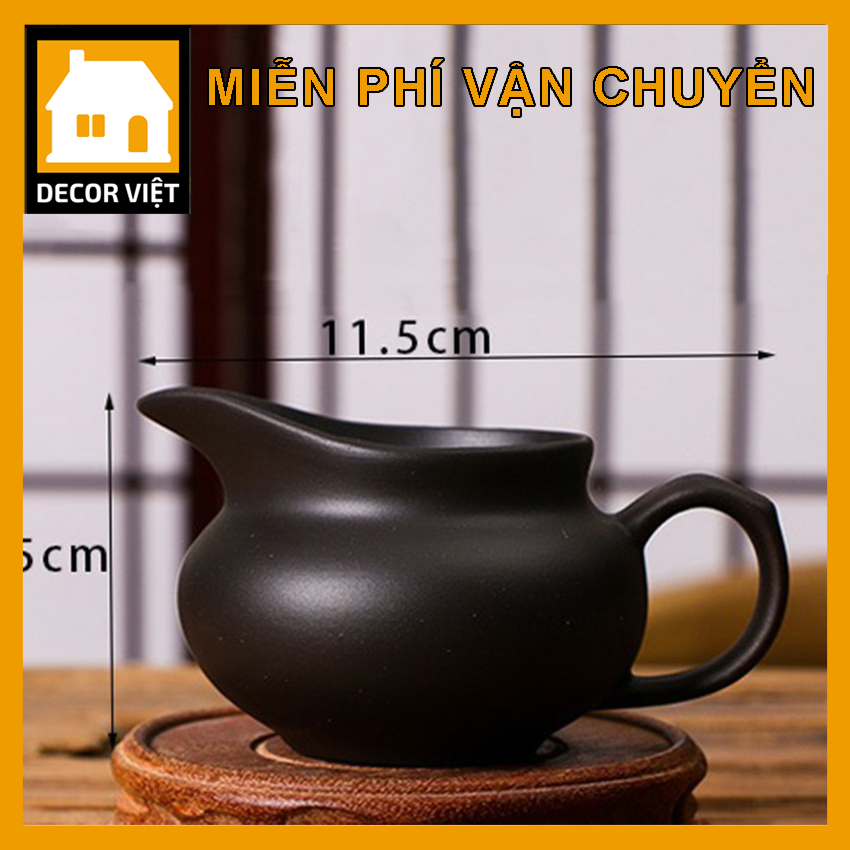 Chén tống trà, Chén tống tử sa Nghi Hưng tinh hoa trà đạo phụ kiện bàn trà Decor Việt