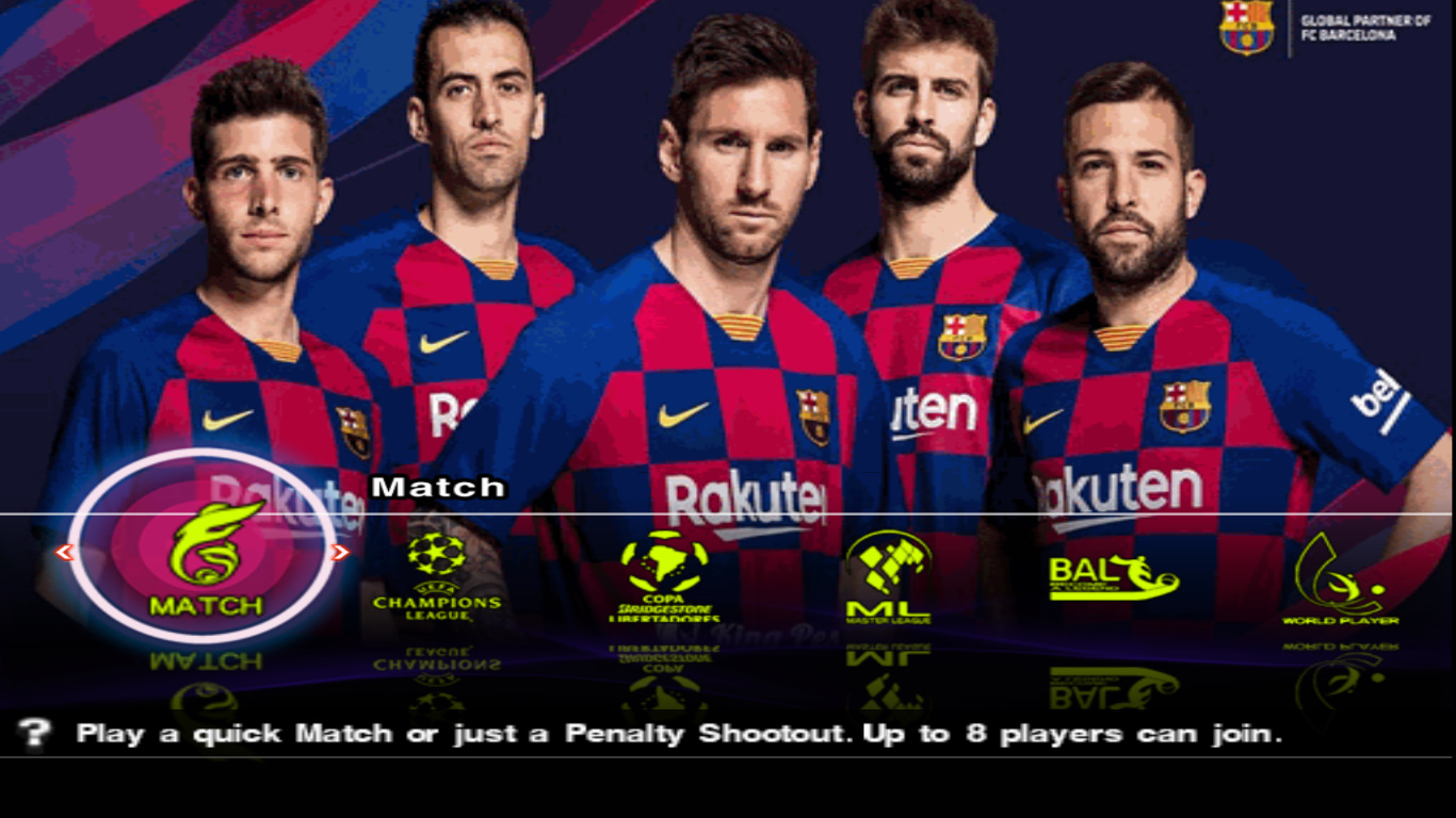 Game PS2 PES20 Tiếng Anh Bản Đẹp Update 5.2020