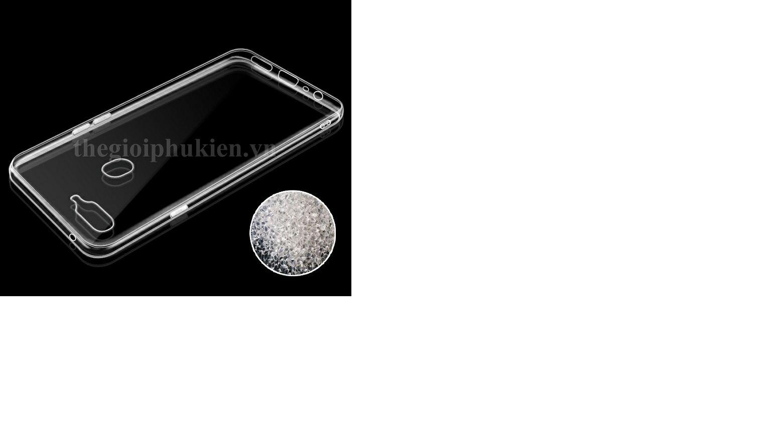 Ốp lưng Oppo A7 dẻo trong suốt cao cấp