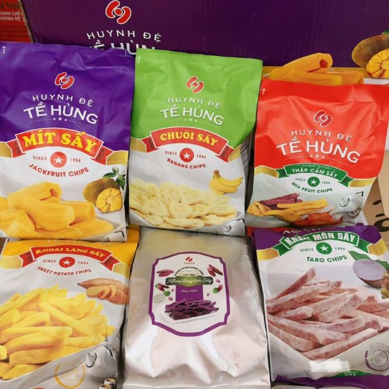 1Kg Hoa Quả Sấy( Trái Cây Sấy) Huynh Đệ Tề Hùng