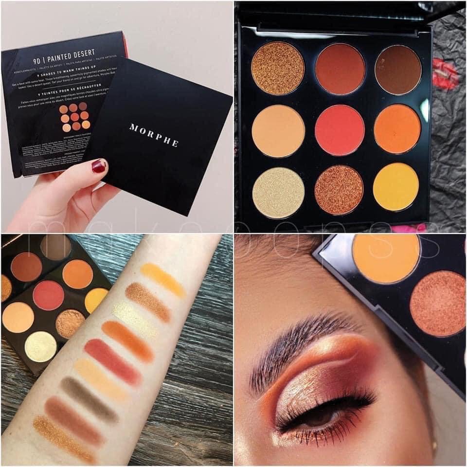 BẢNG MẮT 9 MÀU MORPHE 9D PAINT DESERT EYE SHADOW PALETTE