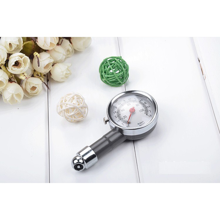 Đồng Hồ Đo Áp Suất Lốp Mini