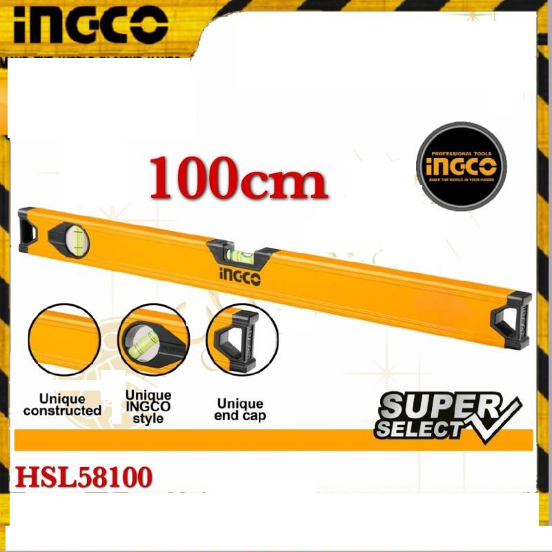 Thước thủy  100cm INGCO HSL58100