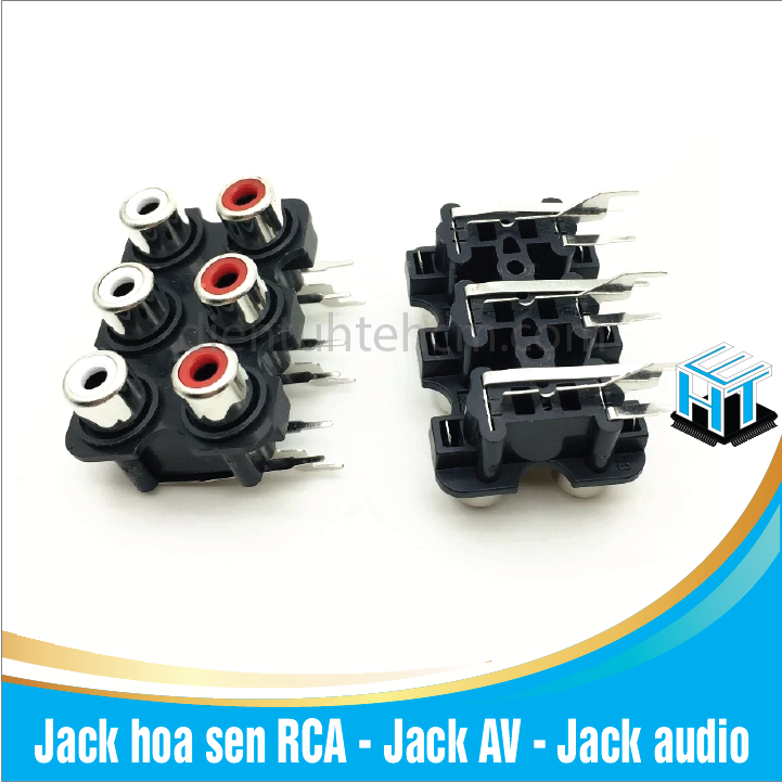 Jack hoa sen RCA - Jack AV - Jack audio(COMBO 2 CÁI)