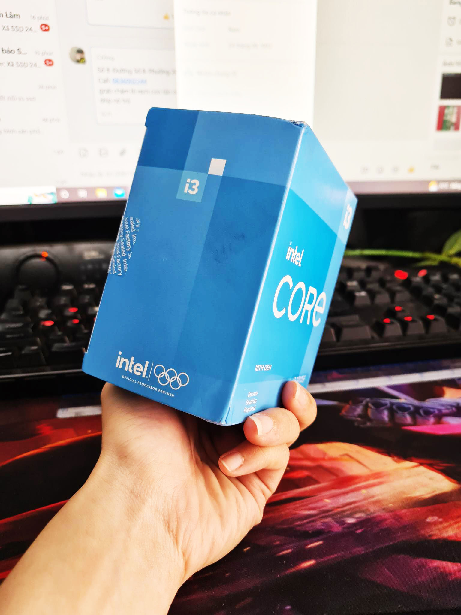 [Bình Tân] Bộ Vi Xử Lý - Chip - cpu i3 10105F NEW FULL BOX