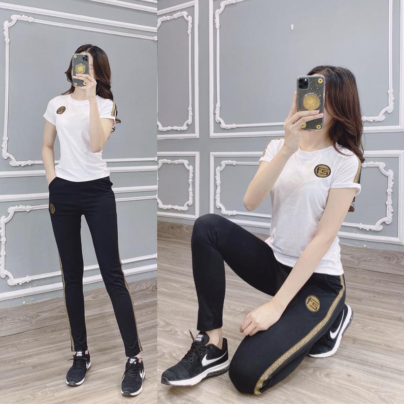 Bộ đồ thể thao thêu logo f5