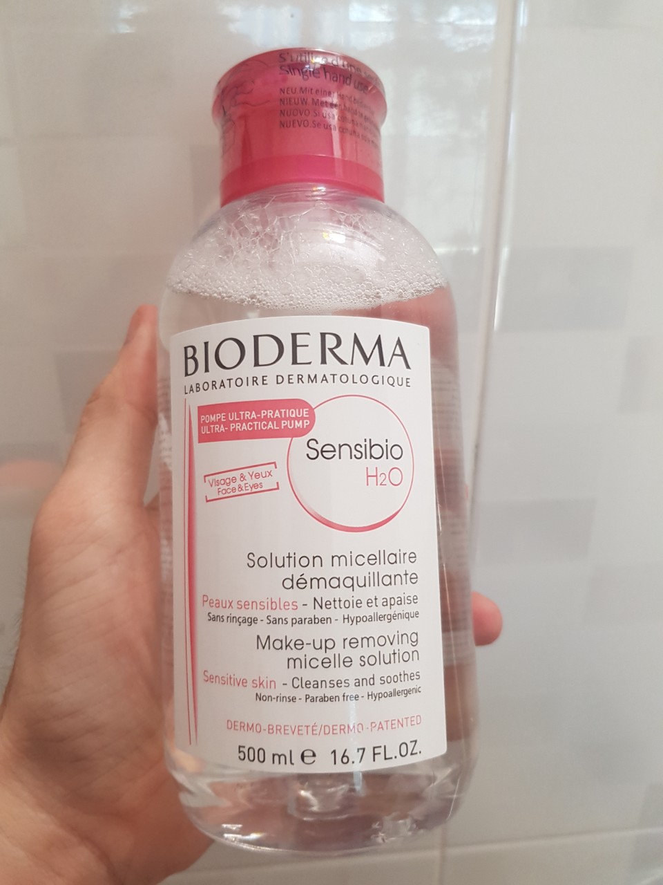 Nước tẩy trang Bioderma 500ml