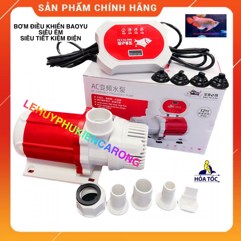Máy bơm bể cá điều khiển baoyu by 3000 - 4000 - 6000 - 9000 - 12000