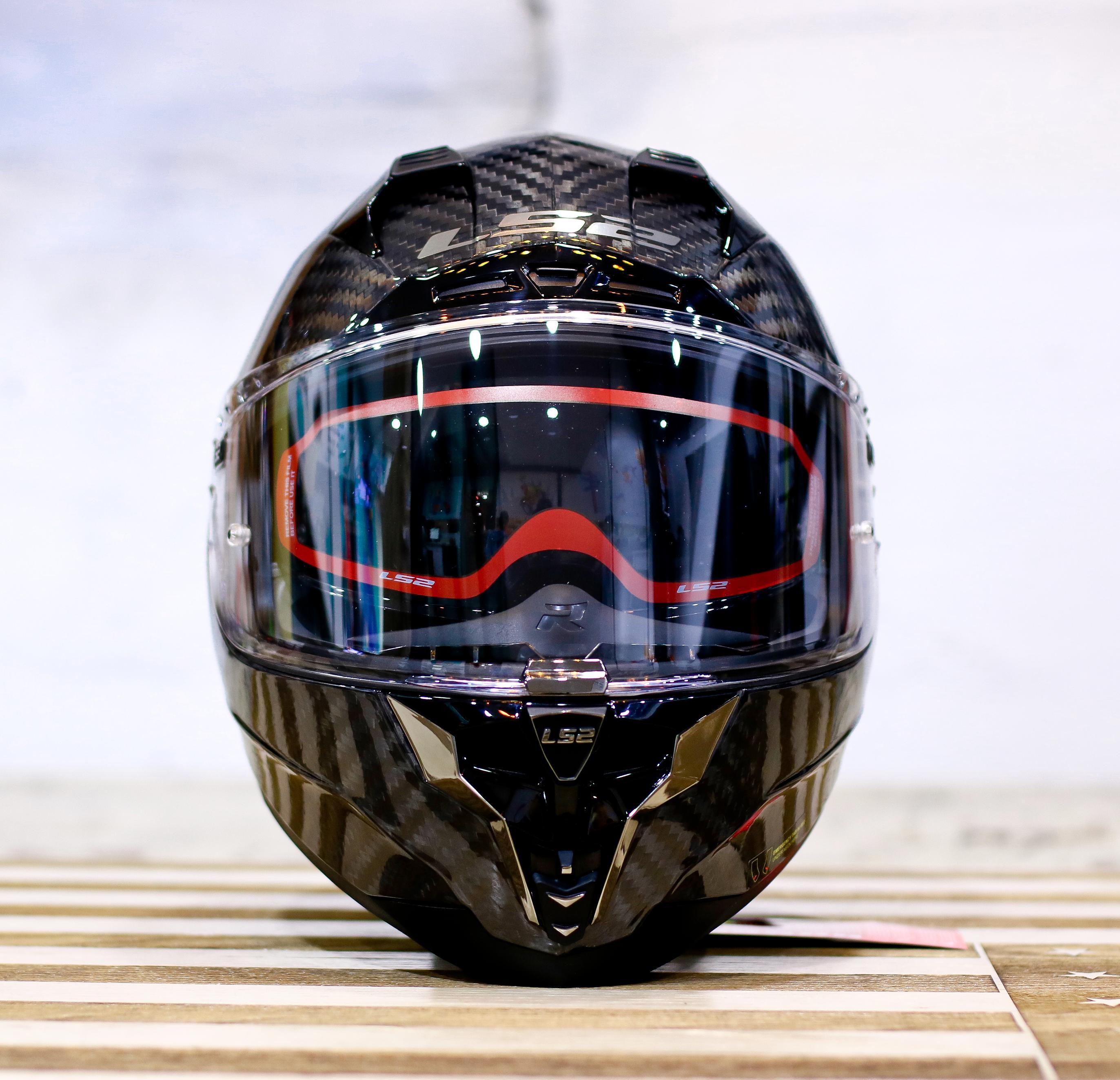 MŨ BẢO HIỂM LS2 FF327 CHALLENGER CARBON