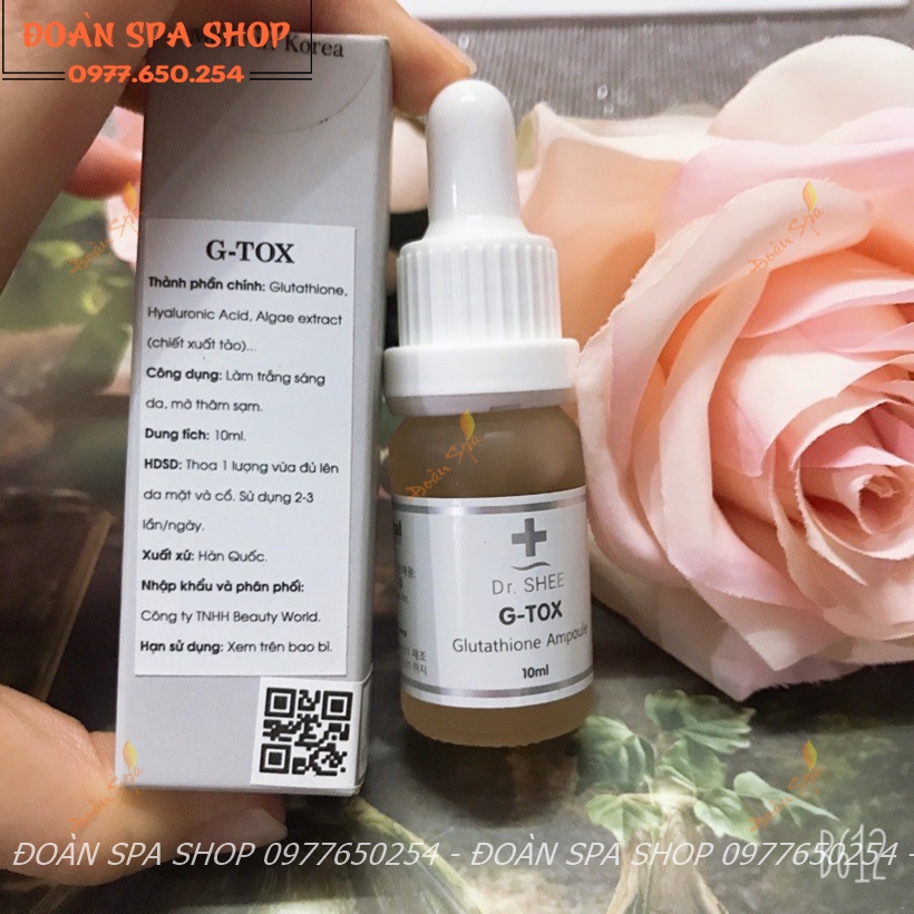 [Mẫu mới] Tinh Chất Trắng Sáng Nổi Bật G-TOX Dr Shee