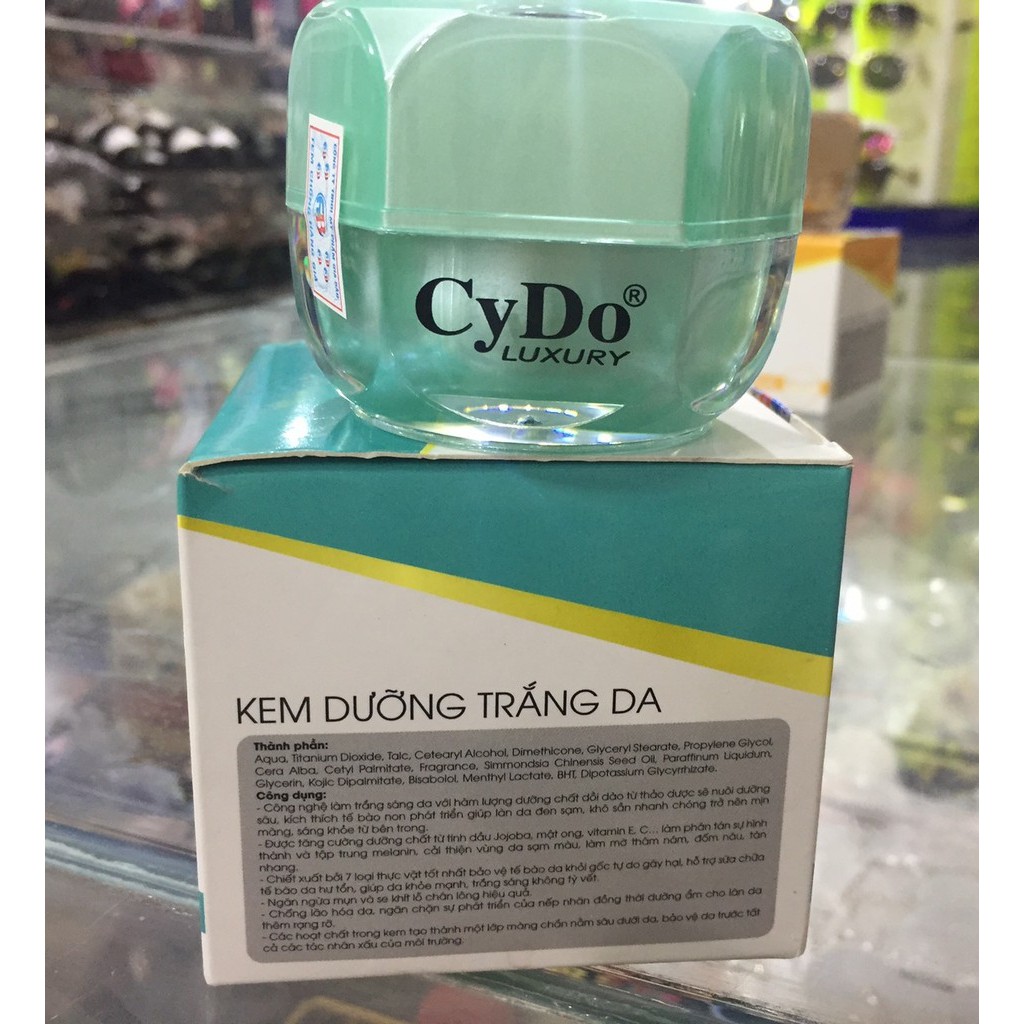 kem dưỡng trắng da mặt CyDo No1 18Gram
