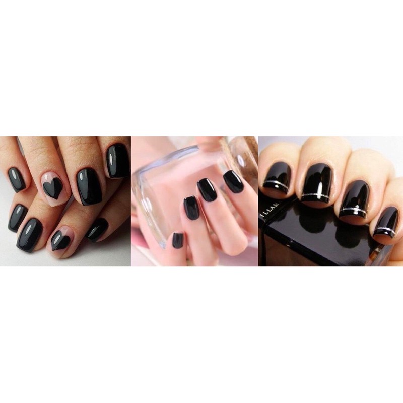 Sơn gel lạnh không cần hơ máy màu đen