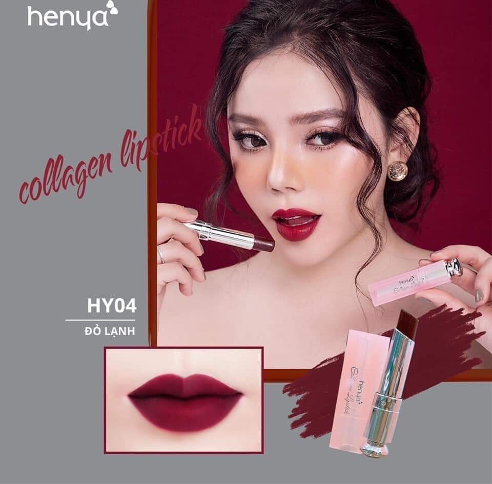 (CHÍNH HÃNG) Son lì collagen Las beauty