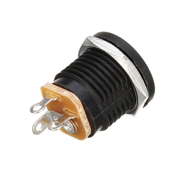 Jack Nguồn DC-022 5.5x2.1mm có ren ốc (combo 5 - 10 -20 -50 cái)