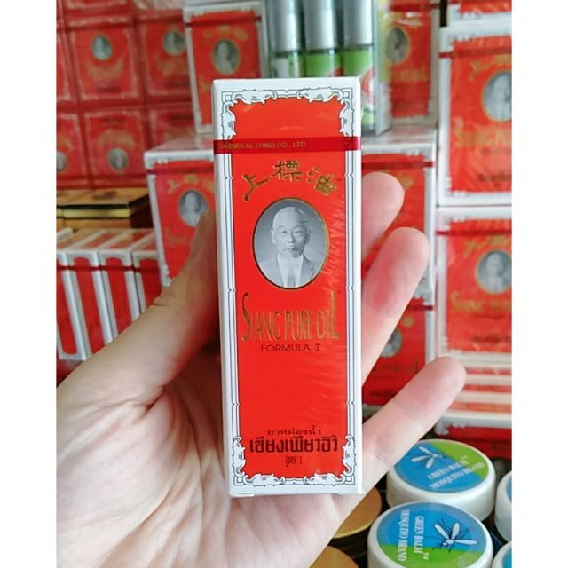 [HCM]DẦU GIÓ SIANG PURE OIL ĐỎ 25cc THÁI LAN