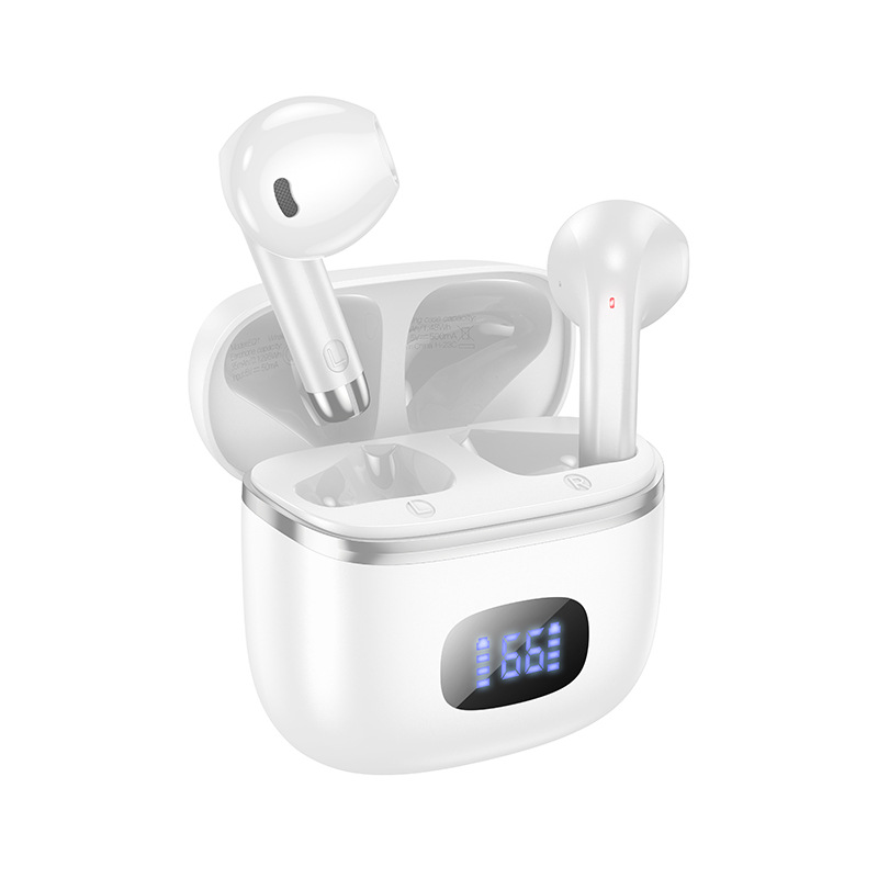 Tai nghe bluetooth Hoco EQ1 có đốc sạc màn LCD hiển thị sạc pin, Tai có micro giúp đàm thoại