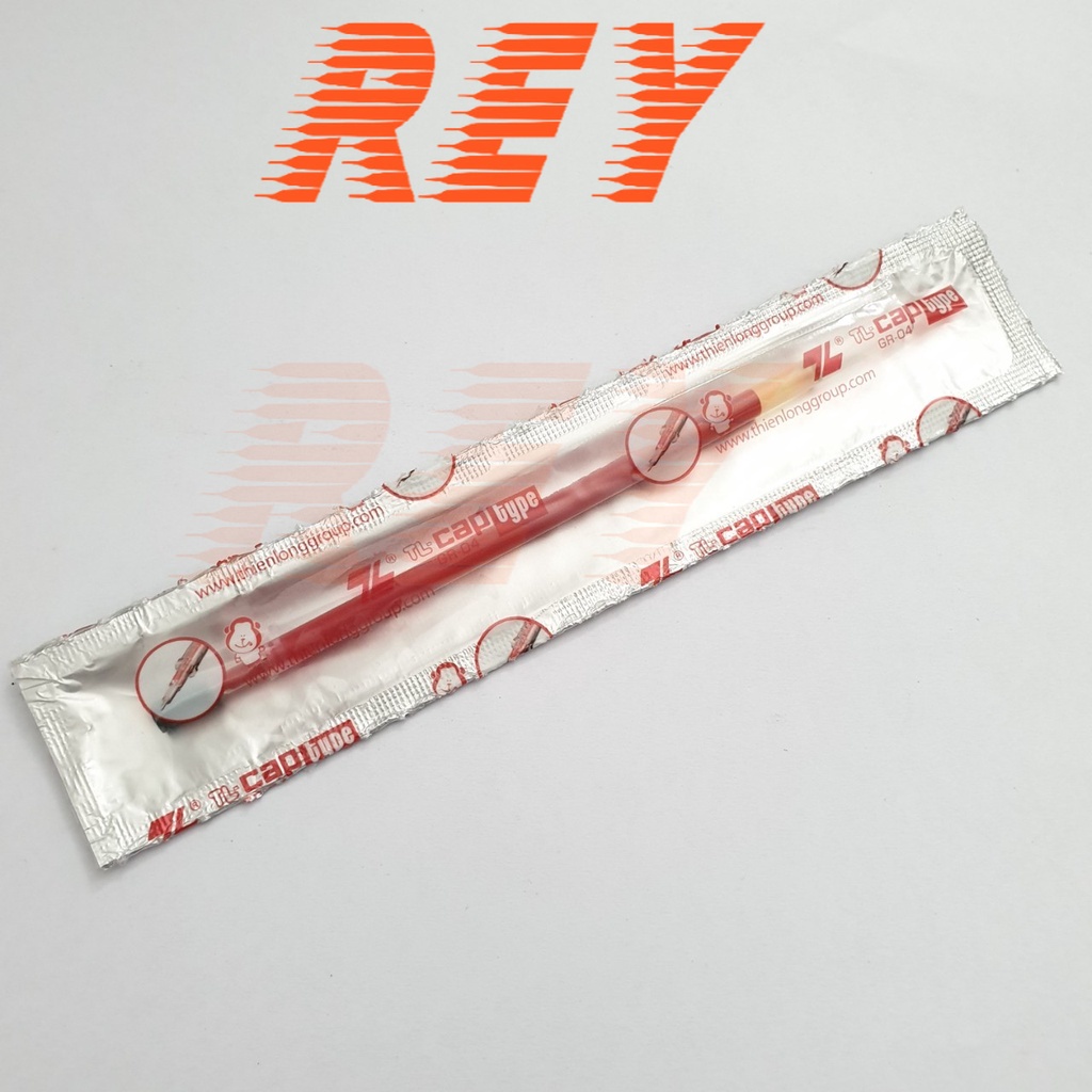Combo 5 cái ruột bút gel nước thiên long ngòi 0.5mm gr-04