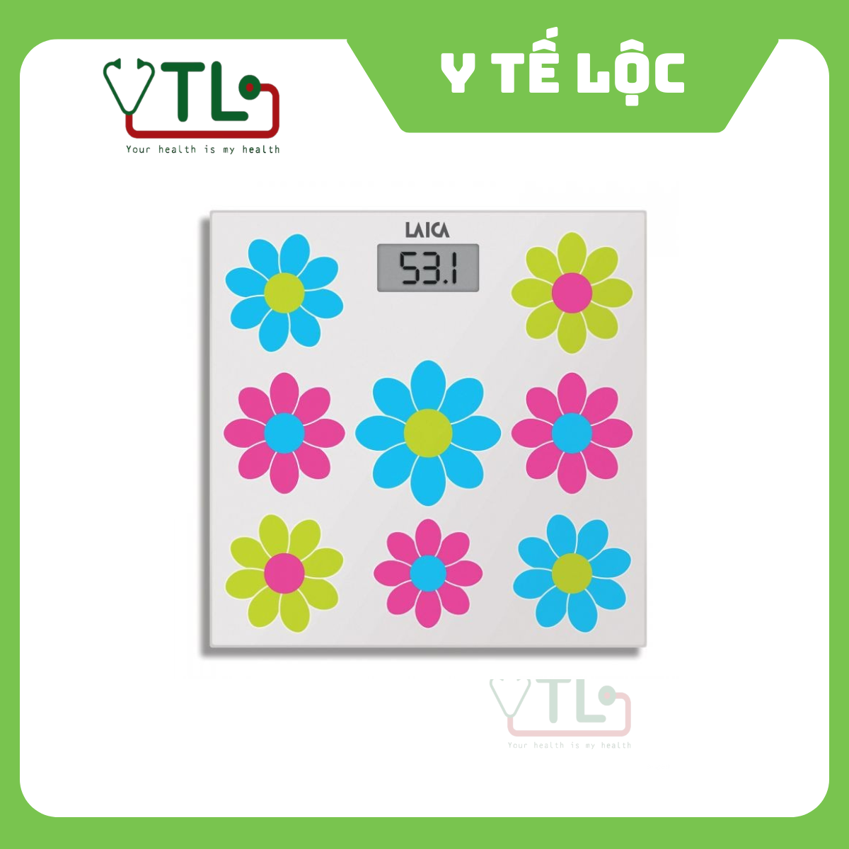 Cân Sức Khỏe Điện Tử Laica PS1050