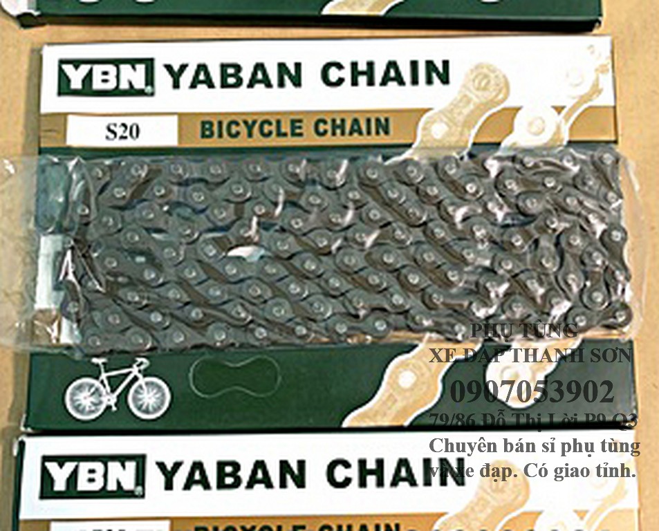 Xích (Sên) Đề Xe Đạp 2 Ly YBN -5,6,7,8 líp