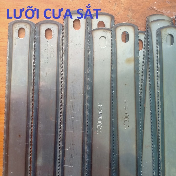 Combo 10 lưỡi cưa sắt Tiệp 2 mặt