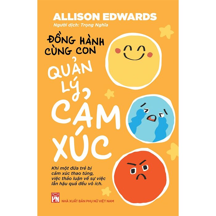 Sách - đồng hành cùng con quản lý cảm xúc - nxb phụ nữ vn
