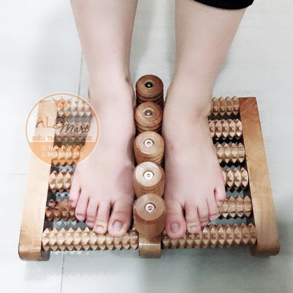 Bàn massage huyệt đạo chân loại lớn: 5x6 hàng