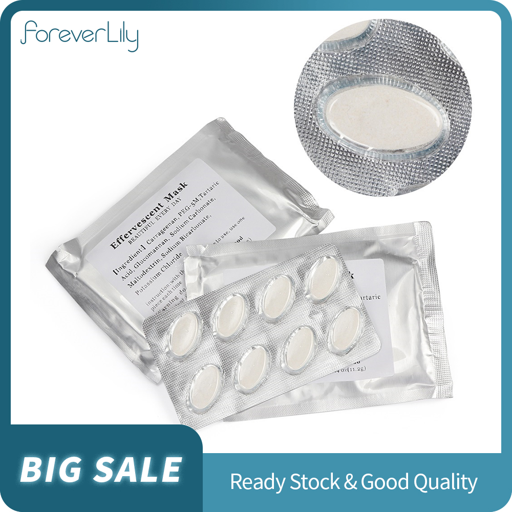 32PCS DIY Facial Automatic Mask For Mask Maker Machine Effervescent Collagen Tablets Anti Aging Wrinkle Hydrating Whitening