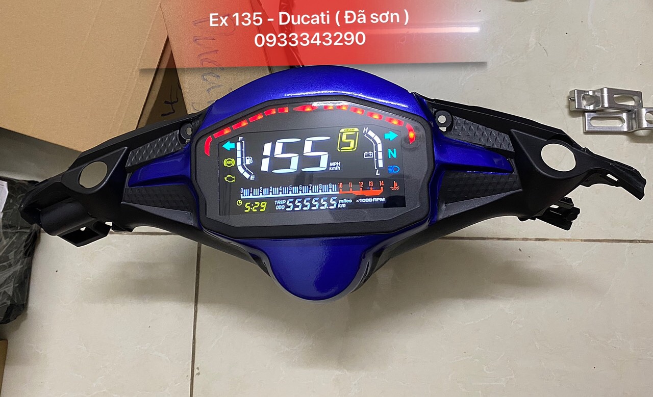 Trọn Bộ Bợ Cổ Ex 135 chế đồng hồ - Ducati